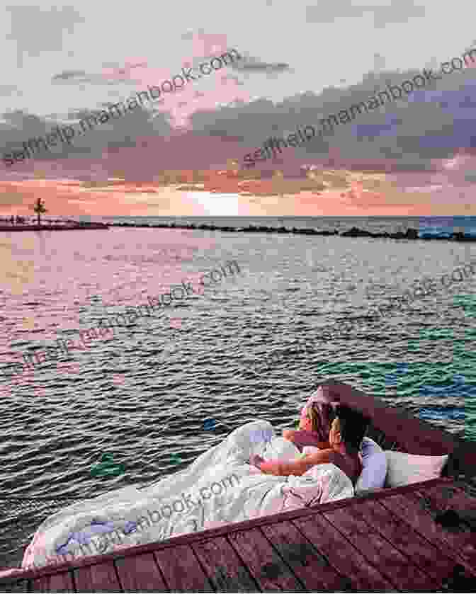 A Couple Enjoying A Romantic Sunset On A Secluded Caribbean Beach. The Trip Of A Lifetime (Caribbean 1)