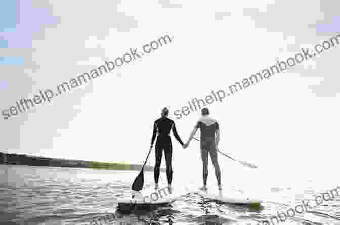 A Couple Paddleboarding Along The Tranquil Coastline Starting Over (Coastal Holiday 1)