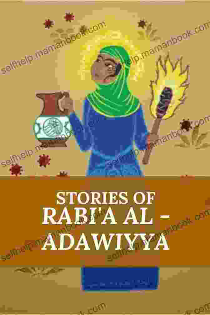 An Illustration Of Rabia Al Adawiyya Tending To The Sick And Needy In Her Hospice, Offering Them Food And Comfort, Surrounded By An Aura Of Compassion Tales Of Rabia Al Adawiyya The Great Female Muslim Sufi Saint From Basra