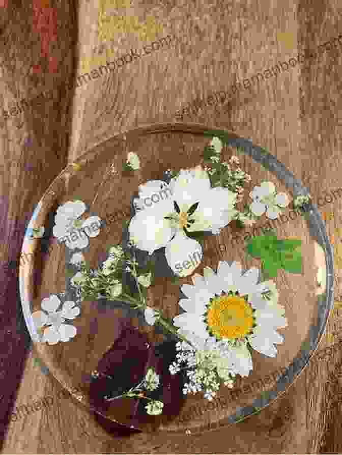 Epoxy Resin Decorative Coasters With Embedded Dried Flowers DIY Resin To Craft Your Own Ethereal Creations: Stunning Epoxy Resin Projects DIY That Look Expensive