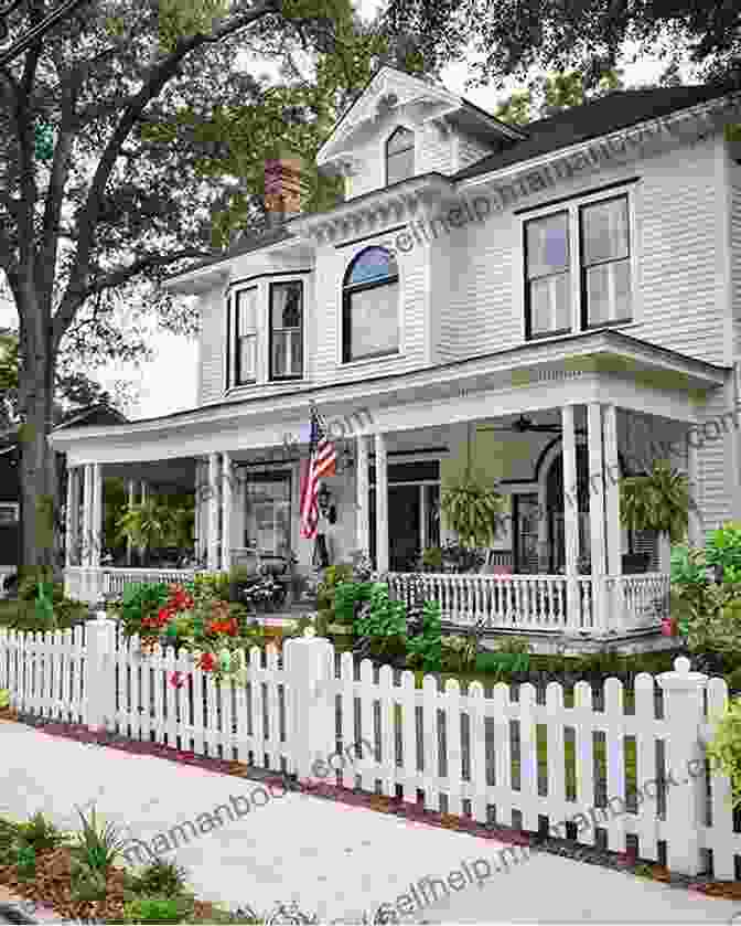 Exterior Of The Seahorse Cottage In Cape May, A Charming Victorian Style House With A White Picket Fence And A Wrap Around Porch. The Seahorse Cottage (Cape May 3)