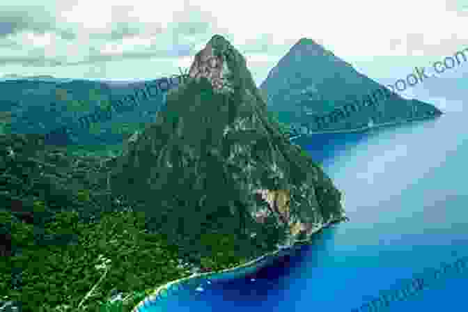 Panoramic View Of St. Lucia Featuring The Pitons, Lush Vegetation, And The Caribbean Sea The Trip Of A Lifetime (Caribbean 5)