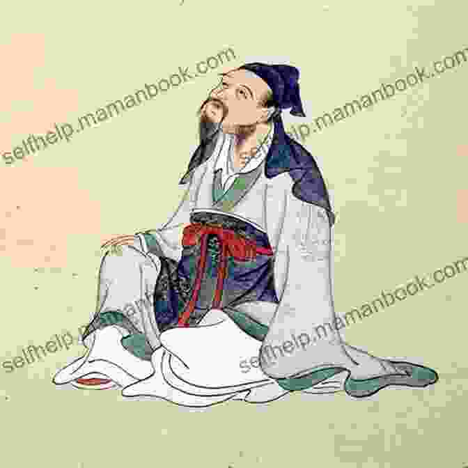 Portrait Of Li Po, The Legendary Tang Dynasty Poet The Works Of Li Po