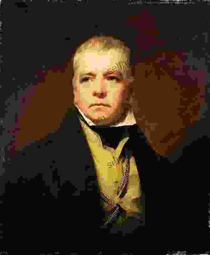 Portrait Of Sir Walter Scott, A Renowned Scottish Poet And Author. The Complete Poetry Of Sir Walter Scott: The Minstrelsy Of The Scottish Border The Lady Of The Lake Translations And Imitations From German Ballads Harold The Dauntless The Wild Huntsman