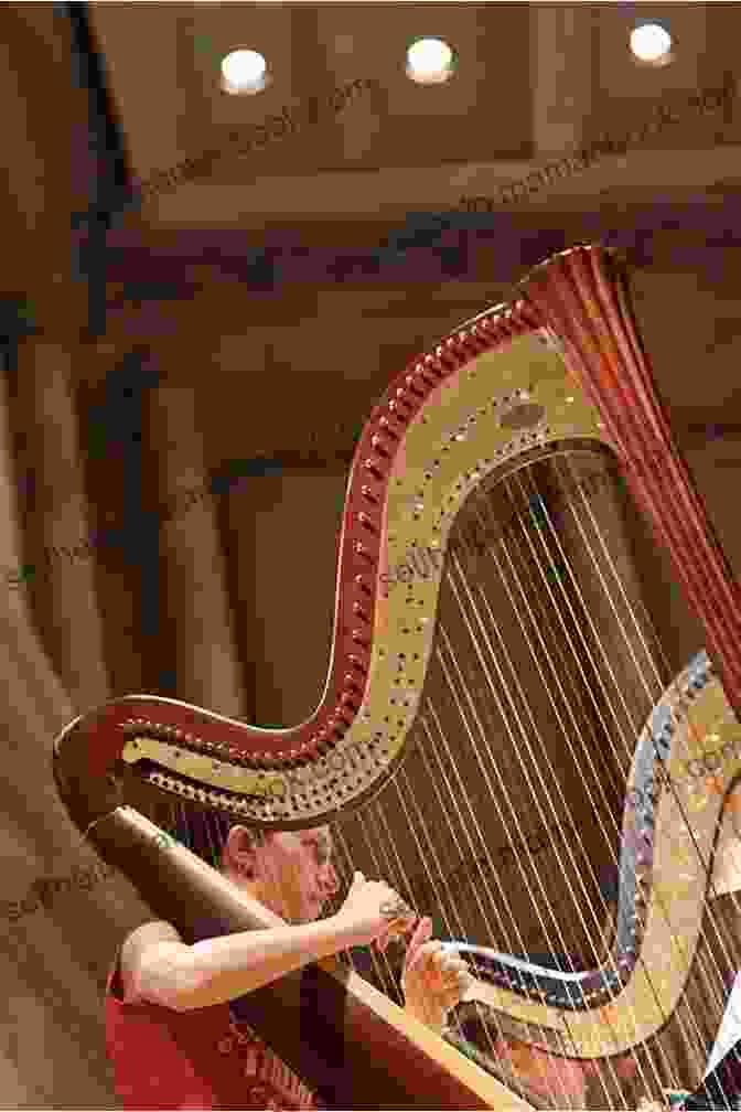 Rashoumon Angelique Ruthven Performing On The Harp Rashoumon Angelique Ruthven