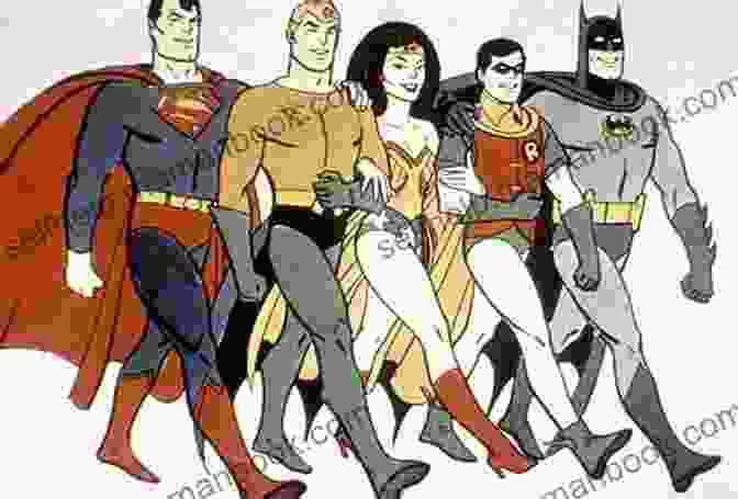 Super Friends Animated Series Logo With Superman, Batman, Wonder Woman, And Robin Super Friends (1976 1981) #10 Brian Evenson
