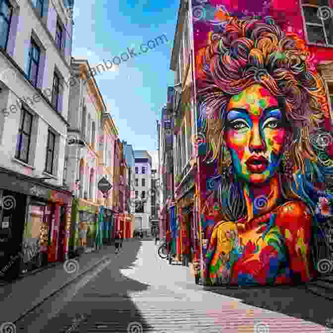 The Common Scene's Vibrant Facade, Adorned With Colorful Street Art And Inviting Passersby The Common Scene