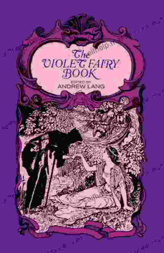 The Violet Fairy Dover Children Classics Book Cover, Featuring A Delicate Fairy With Gossamer Wings And Trailing Flowers The Violet Fairy (Dover Children S Classics)