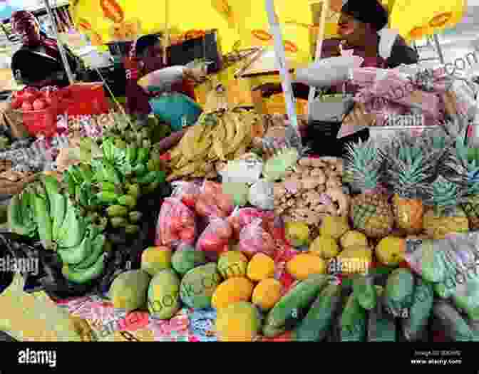 Vibrant Caribbean Market With Colorful Stalls And Local Vendors The Trip Of A Lifetime (Caribbean 6)
