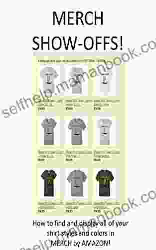 MERCH SHOW OFFS : How To Find And Display All Of Your Shirt Styles And Colors In